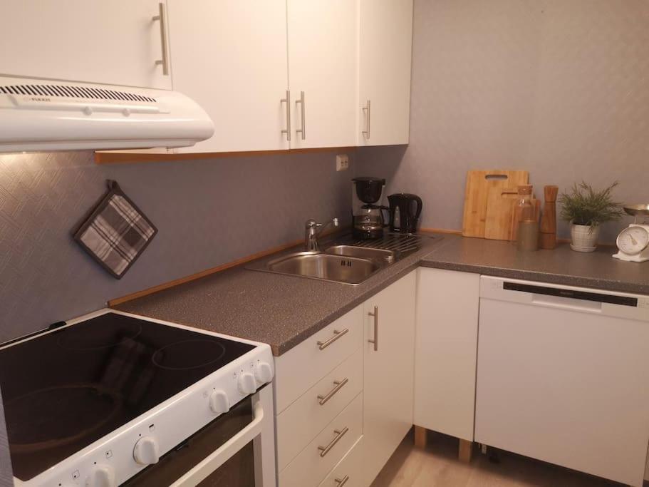 Modern Apartment In The Center Of The Island 特罗姆瑟 外观 照片